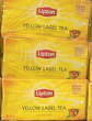 LIPTON LABEL TEA