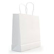 WHITE CARRIER BAG